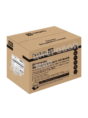 Источник бесперебойного питания ExeGate EX292801RUS SpecialPro UNB-1600.LED.AVR.2SH.3C13 1600VA/950W, LED, AVR, 2*Schuko+3*C13, съемн.кабель, металлический корпус, черный