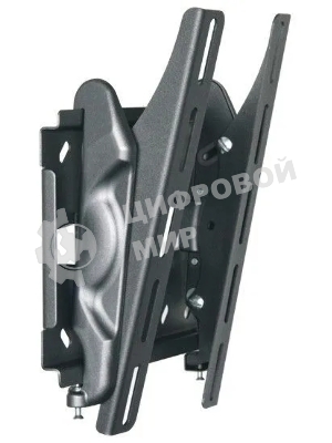 Кронштейн для телевизора Holder LCDS-5010 черный металлик, настенный, наклон