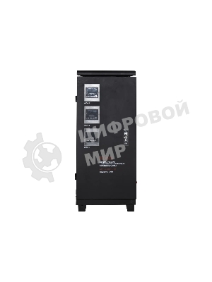 Стабилизатор напряжения Ресанта ACH-9000/3-ЭМ электромеханический трехфазный черный