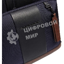 Рюкзак мужской Piquadro Brief2 CA4439BR2BM/BLUCU темно-синий/коричневый нейлон/натур.кожа