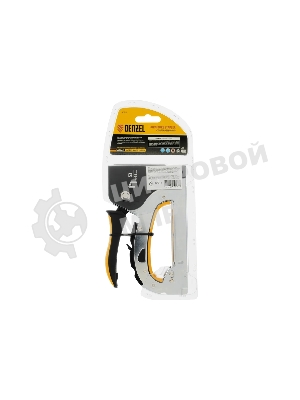 Степлер мебельный Denzel, стальной корпус, быстрая загрузка, регул. силы удара, тип 53, 4-14 мм