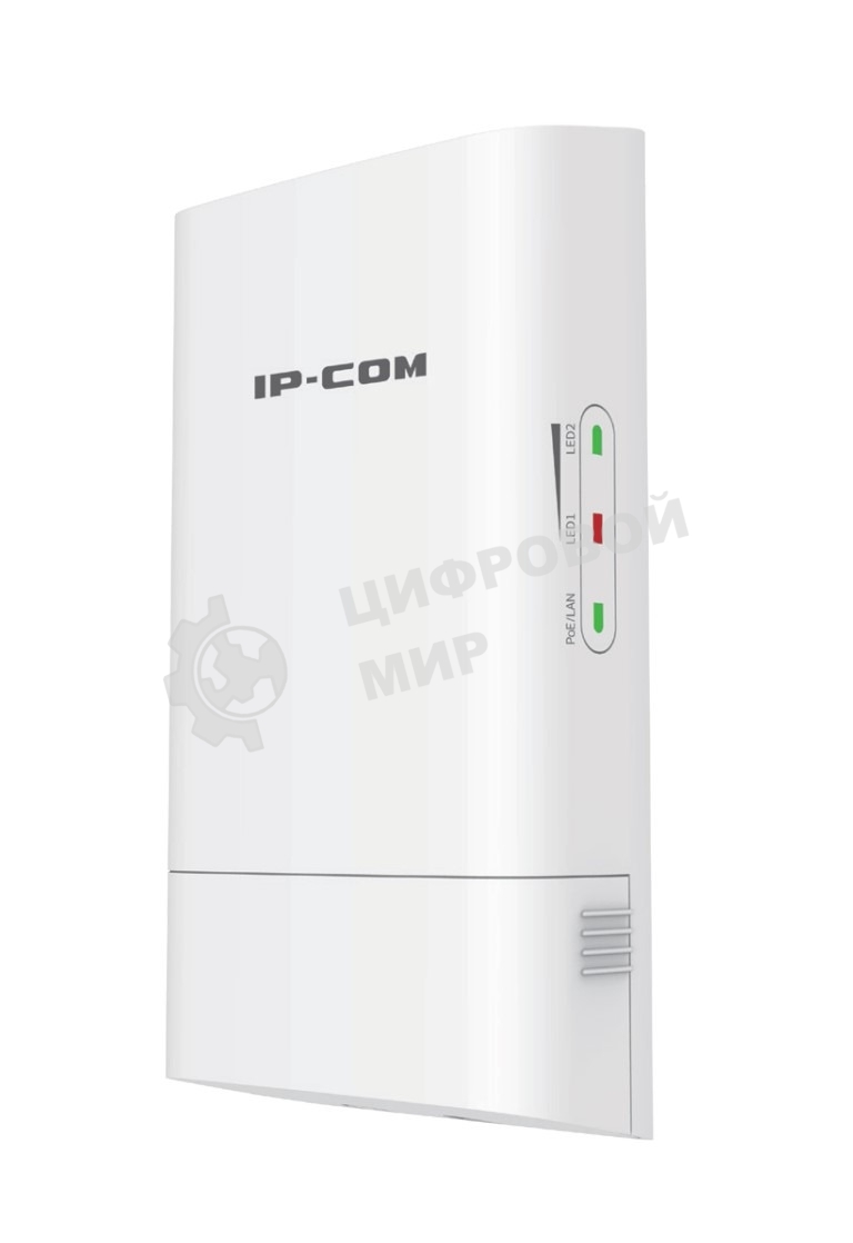 Наружная точка доступа IP-COM CPE5, 5 ГГц, до 867 Мбит/с, IP65, 1х9dbi, PoE, 1х100 Мбит/с