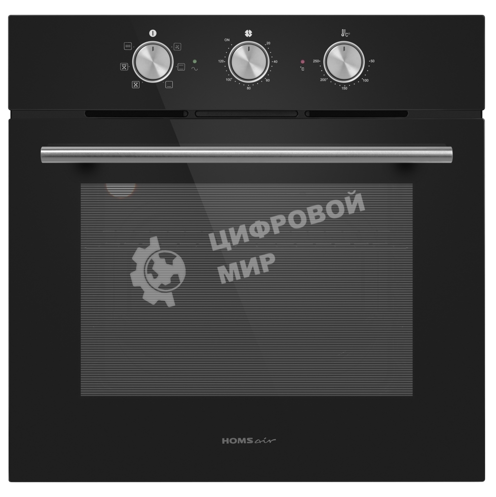 Духовой шкаф электрический HOMSair OEF606BK черный