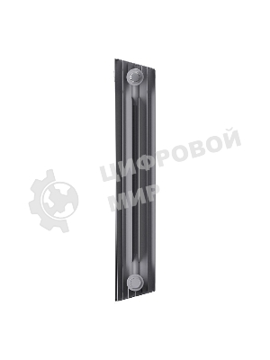 Радиатор биметаллический Royal Thermo PianoForte 500 серебристый - 12 секц.