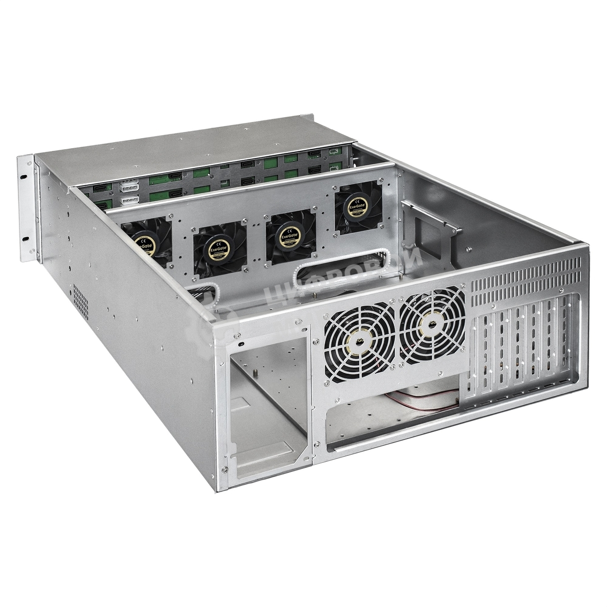 Серверный корпус ExeGate Pro 4U660-HS24 (RM 19