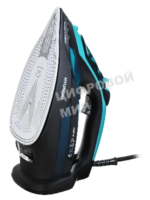 Утюг Hyundai H-SI01221 3000 Вт черный/зеленый