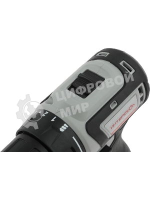 Дрель-шуруповерт ИНТЕРСКОЛ ДА-10/12В, 12 В, 1,5 Ач, 36 Нм, бесщеточный