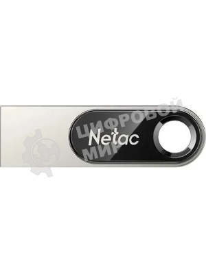 Флешка USB Netac U278 (NT03U278N-032G-32PN), 32Gb, USB 3.0, R/W 90/45, серебристый/черный