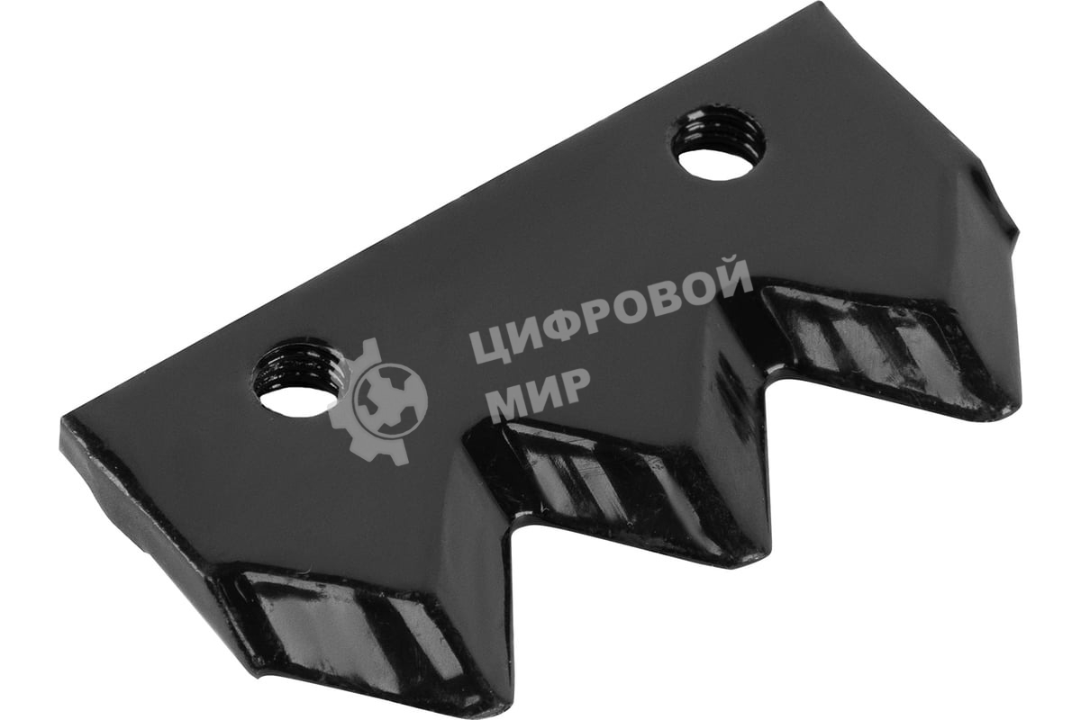 Нож шнека для грунта Denzel ER-150, диаметр 150 мм, комплект 2 шт