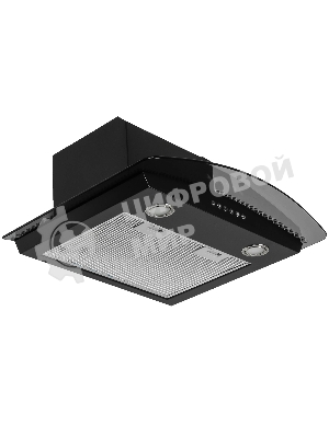 Вытяжка каминная Elikor Аметист S4 60П-700-Э4Д черный, 60 см, 700 куб. м/ч, 52 дБ