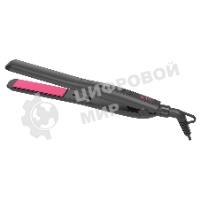Выпрямитель для волос ECON ECO-BH021S черный/розовый, 25 мм, 200 °C, 1 режим