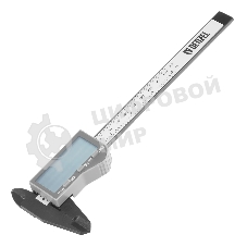 Штангенциркуль пластиковый Denzel 150 мм, электронный, большой дисплей, с глубиномером