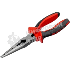 Длинногубцы прямые Matrix 17311, 200 мм, хром-ванадий, двухкомпонентные рукоятки