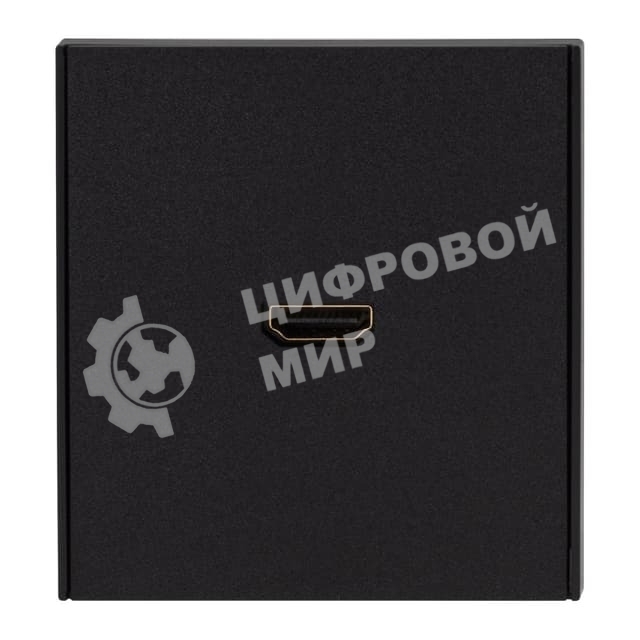 Розетка Kranz STRONG HDMI с/у антрацит