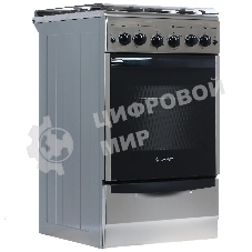 Плита газовая Gefest ПГ 5100-02 0004 серебристый, конфорок 4 шт, духовка 52 л, 50 см x 85 см x 58.5 см