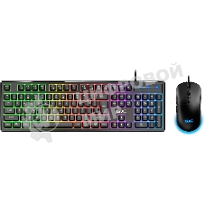 Комплект клавиатура+мышь Genius Scorpion KM-GX6 проводной, USB, 3200 DPI, черный