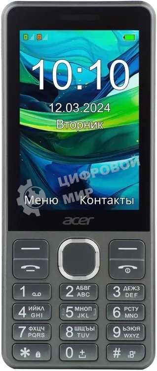 Телефон сотовый Acer Acer Disco DS35 Dark Grey