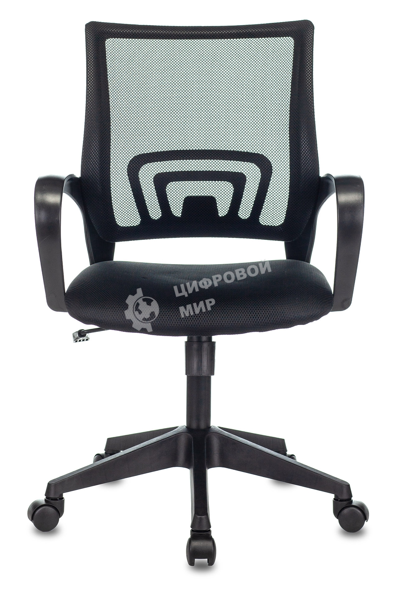 Кресло компьютерное Бюрократ CH-695N/BLACK спинка сетка черный TW-01, сиденье черный TW-11, механизм качания