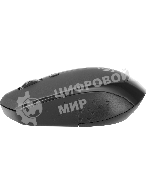 Мышь беспроводная Oklick 488MW серый/черный, 1600 dpi, радиоканал, USB, кнопки - 4