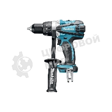 Дрель-шуруповерт аккумуляторная Makita DDF458Z, 18 В, Без АКБ и З/У, аккумуляторная