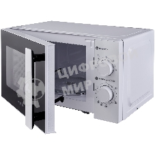 Микроволновая печь Hyundai HYM-M2090 белый, 20 л, 700 Вт, переключатели - поворотный механизм