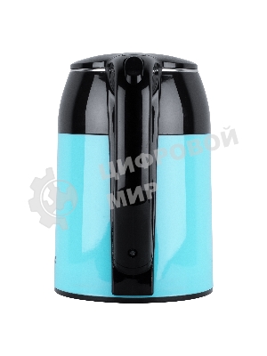 Чайник электрический BBK EK1709P черный/бирюзовый