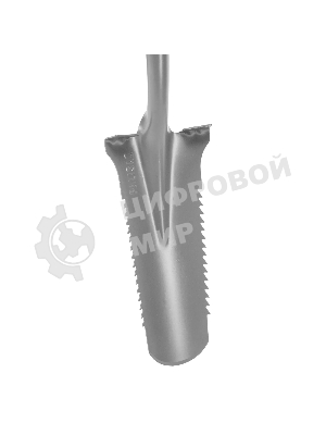 Лопата траншейная профессиональная Palisad LUXE 100х360х1250 мм, с зубьями, ясень, EFP