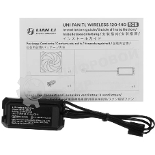 Вентилятор для корпуса Lian-Li Uni Fan TL Wireless 120 ARGB 120х124.5x28 черный 4-pin 33дБ (G99.12TL1W1B.R0) Ret