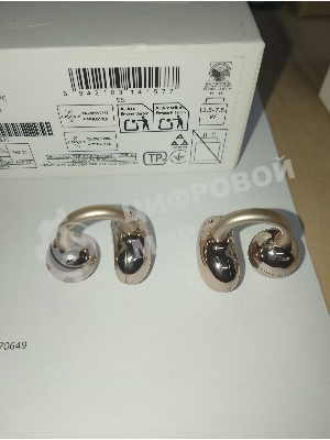 (Восстановленный) Наушники беспроводные Huawei FREECLIP 55038003 ROSE GOLD [Cм.описание!]
