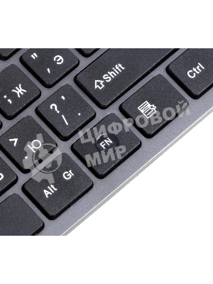 Клавиатура A4Tech KV-300H проводная, USB Type-A, серый