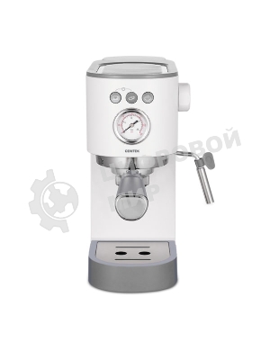 Кофеварка рожковая Centek CT-1168 белый, исп. кофе - молотый, 1.2 л, 1350 Вт, 20 бар