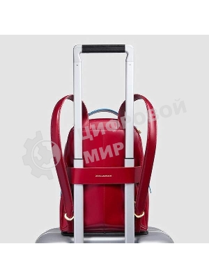 Рюкзак женский Piquadro Blue Square CA6677B2/R кожа, красный