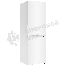 Холодильник Candy CFN6185W белый двухкамерный 207/91 л морозилка снизу, No Frost