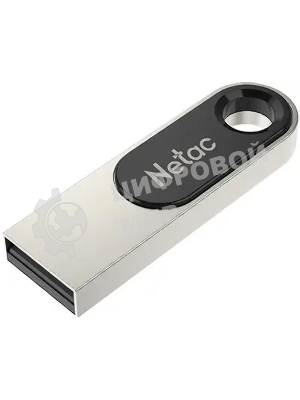 Флешка USB Netac U278 (NT03U278N-032G-32PN), 32Gb, USB 3.0, R/W 90/45, серебристый/черный