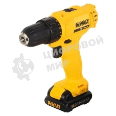 Дрель-шуруповерт DeWalt DCD700D2, 12 В, 2 Ач, 24 Нм, щеточный