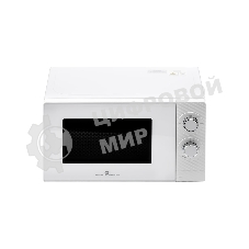 Микроволновая печь General Electronics GE MS120W белая, 20 л, 700 Вт, переключатели — поворотный механизм