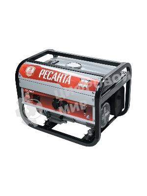 Электрогенератор бензиновый Ресанта БГ 2500 Р, 2.2 кВт, 66 дБ, 39.8 кг