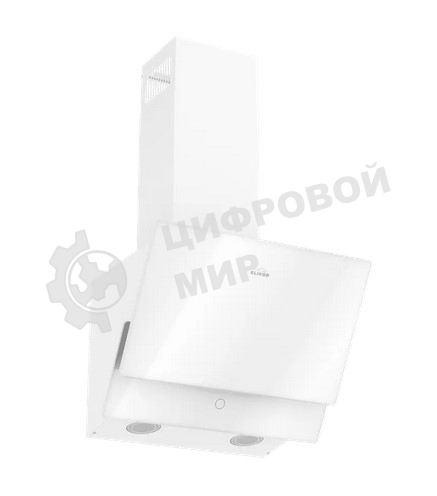 Вытяжка наклонная Elikor Vertex WH 50 белый, 50 см, 750 куб. м/ч, 56 дБ