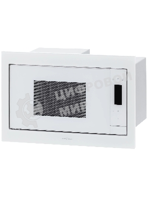 Встраиваемая микроволновая печь Krona ESSEN 60 WH DOTS белый, 31 л, 1000 Вт, переключатели - сенсор