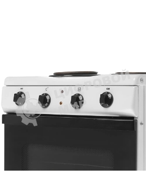 Плита электрическая Мечта 15М белый, конфорок 2 шт, духовка 25 л, 50 см x 47 см x 43 см