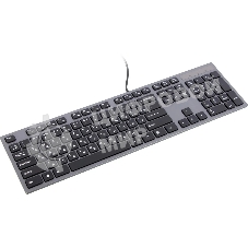 Клавиатура A4Tech KV-300H проводная, USB Type-A, серый