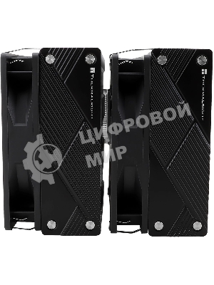 Устройство охлаждения(кулер) Thermalright Phantom Spirit 120 Soc-AM5/AM4/1151/1200/1700 черный 4-pin 25.6dB Al+Cu 535gr Ret (PS120)