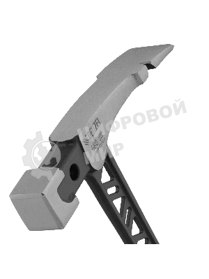 Молоток каменщика Denzel 680 г, цельнокованый, двухкомпонентная обрезиненная рукоятка