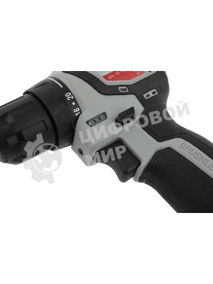 Дрель-шуруповерт ИНТЕРСКОЛ ДА-10/12В, 12 В, 1,5 Ач, 36 Нм, бесщеточный