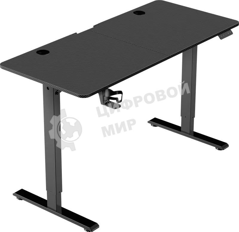 Стол игровой Defender компьютерный Enazo черн, 120x60, высота 72-117 см