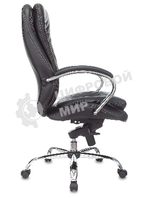 Кресло Бюрократ T-9950/BLACK-PU черный, экокожа