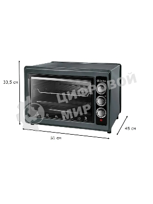 Мини-печь Delta D-0124 черная