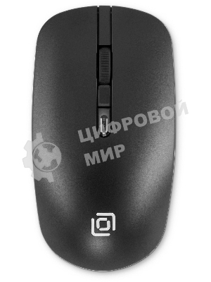 Комплект клавиатура+мышь Oklick S277W беспроводной, USB, 1600 DPI, чёрный