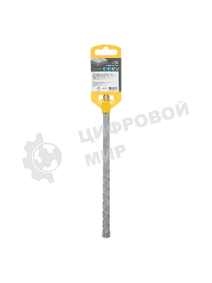 Бур по бетону Denzel цельная крестовая пластина, 12x215 мм, SDS PLUS