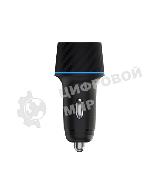 Автомобильное зарядное устройство Maxvi CCM-MS604PD 48W 6A (USB + Type-C, QC3.0 PD3.0) черный